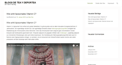 Desktop Screenshot of blogsdeteaydeportea.com