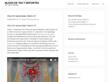 Tablet Screenshot of blogsdeteaydeportea.com